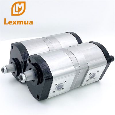 3-ступенчатый гидравлический шестеренчатый насос