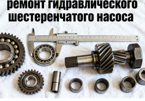 ремонт гидравлического шестеренчатого насоса